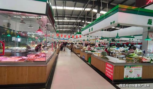 春節(jié)臨近,金龍湖畔上高鐵商務新城又增一處農貿市場